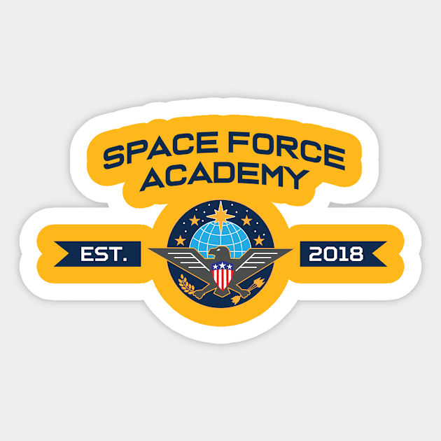 U.S. Space Force Academy Sticker by SpaceForceOutfitters